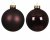 Julkula 8cm Mörkbrun 6-pack