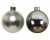 Julkula 6cm Silver 12-pack