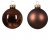 Julkula 6cm Mörkbrun 12-pack