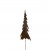 Julgran stick Brun 18x6,5cm