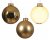 Julkula Mix Guld 7cm 21-pack