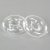 Flytring Glas 6x2cm 3-pack