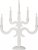 Ljusstake Canna Vit 55x43x15cm