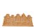 Fat Pepparkakshus Brun 28x18xH2cm