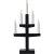 Ljusstake Trapp Svart 24x46x9cm