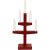 Ljusstake Trapp Röd 24x46x9cm