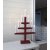 Ljusstake Trapp Röd 34x54x9cm