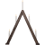 Ljusstake Albo Brun 51x66x8,5cm