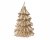 Ljus Gran Champagne 8,5x8,5x10,5cm