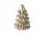 Ljus Gran Champagne 8,5x8,5x10,5cm