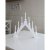 Ljusstake Emma Vit 45x45x6cm