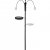 Fågelmatarstation Svart 247cm