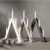 Reservlampa Adventsstake Dimbar Klar E10 5-pack