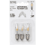 Glödlampa Adventsstake LED Klar E10 3-pack