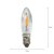 Reservlampa Adventsstake LED Klar E10 7-pack