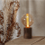 Glödlampa LED Amber E27 G125 1700K 100lm