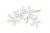 Blombukett stick vit 6x4cm