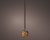 Glaskula LED Brun 20cm