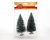 Julgranar 6,5x6,5x15cm 2-pack