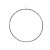 LED Ring Svart 50cm 60st
