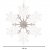 Snöflinga Silver 21cm