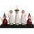 Ljusstake Luciakör 33x22x7cm
