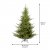 Konstgran / Julgran Norway Spruce LED 180cm