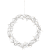 Krans Curly Silver 50x50x9cm