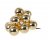 Kulor Tråd 2cm Guld 12-pack