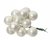 Kulor Tråd 2cm Vit Matt 12-pack