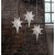 Metallstjärna Betlehem Vit 25x35x7cm