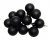 Kulor Tråd 2cm Svart Matt 12-pack