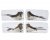 Fågel Clip 4,5x11x4,5cm 2-pack