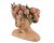 Figur Huvud Persika 26,8x22xH30cm