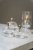 Oljelampa Glas Hamrad