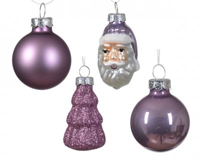 Julkula Mix 2-6cm Lila Mix 9-pack