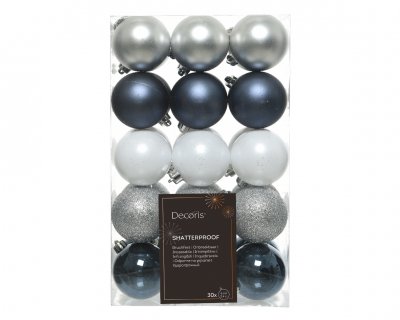 Julkula 6cm 30-pack Mix