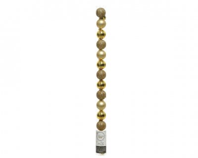 Julkula 3cm Guld Mix 9-pack