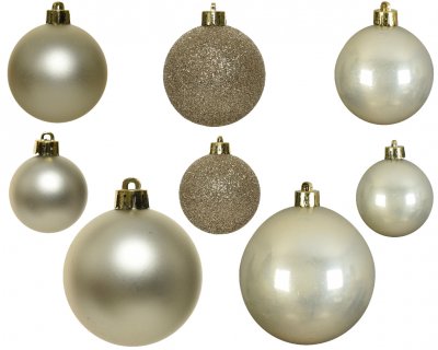 Julkula 6-10cm Pärlemor 26-pack
