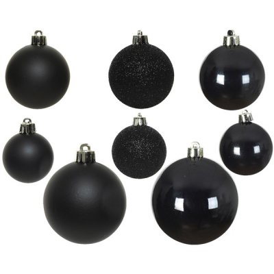 Julkula 6-10cm Svart 26-pack