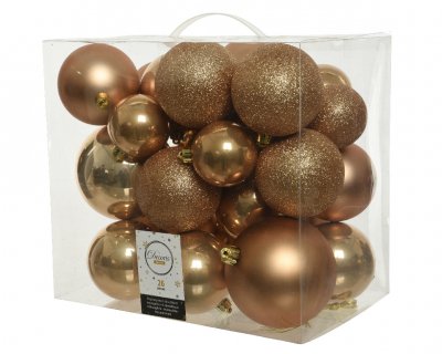 Julkula 6-10cm Ljusbrun 26-pack