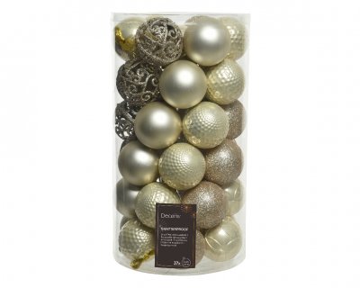 Julkula 6cm Mix Pärlemor 37-pack