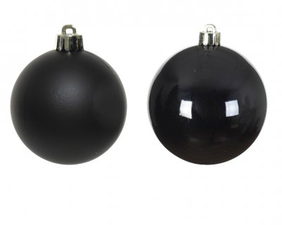 Julkula 4cm Svart 16-pack