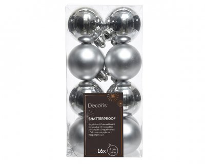 Julkula 4cm Silver 16-pack