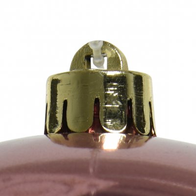 Julkula 14cm Mörkrosa