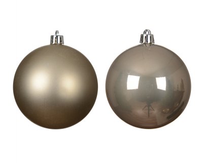 Julkula 8cm Beige 6-pack Smokey Pearl