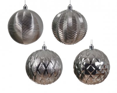 Julkula 10cm Silver 1-pack