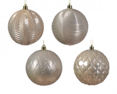 Julkula 10cm Pärlemor 1-pack
