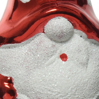 Tomte 4x4,5x8,5cm Röd/vit 2-pack