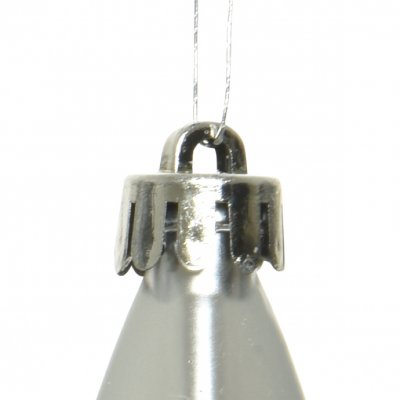 Stjärna 2x7,5cm Silver 6-pack